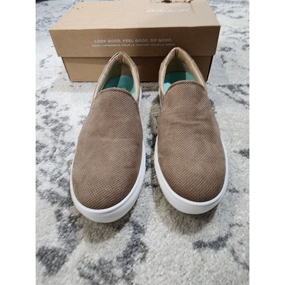 Dr. Scholl's Shoes Womens Nova SlipOn Fashion Sneaker Brown Microfiber Size 8.5M - Picture 4 of 9